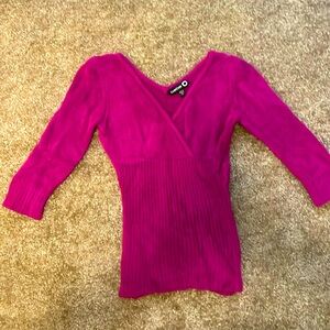 Bebe Fuchsia sweater